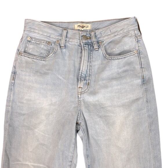 Madewell The Perfect Vintage Jean in Light Fitzgerald Wash Denim Jeans, Size 27 - Picture 3 of 9